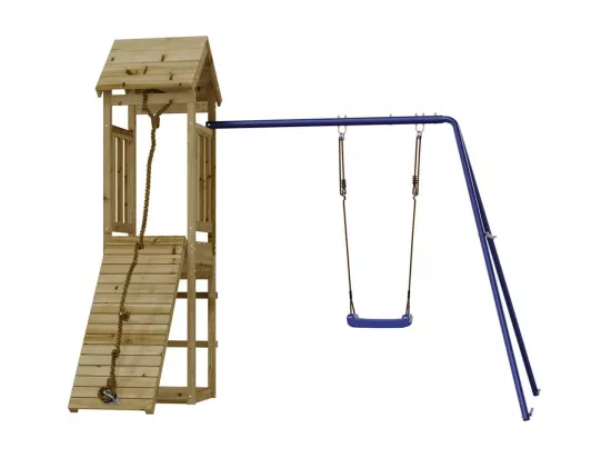 Aire de jeux d'extérieur bois de pin imprégné