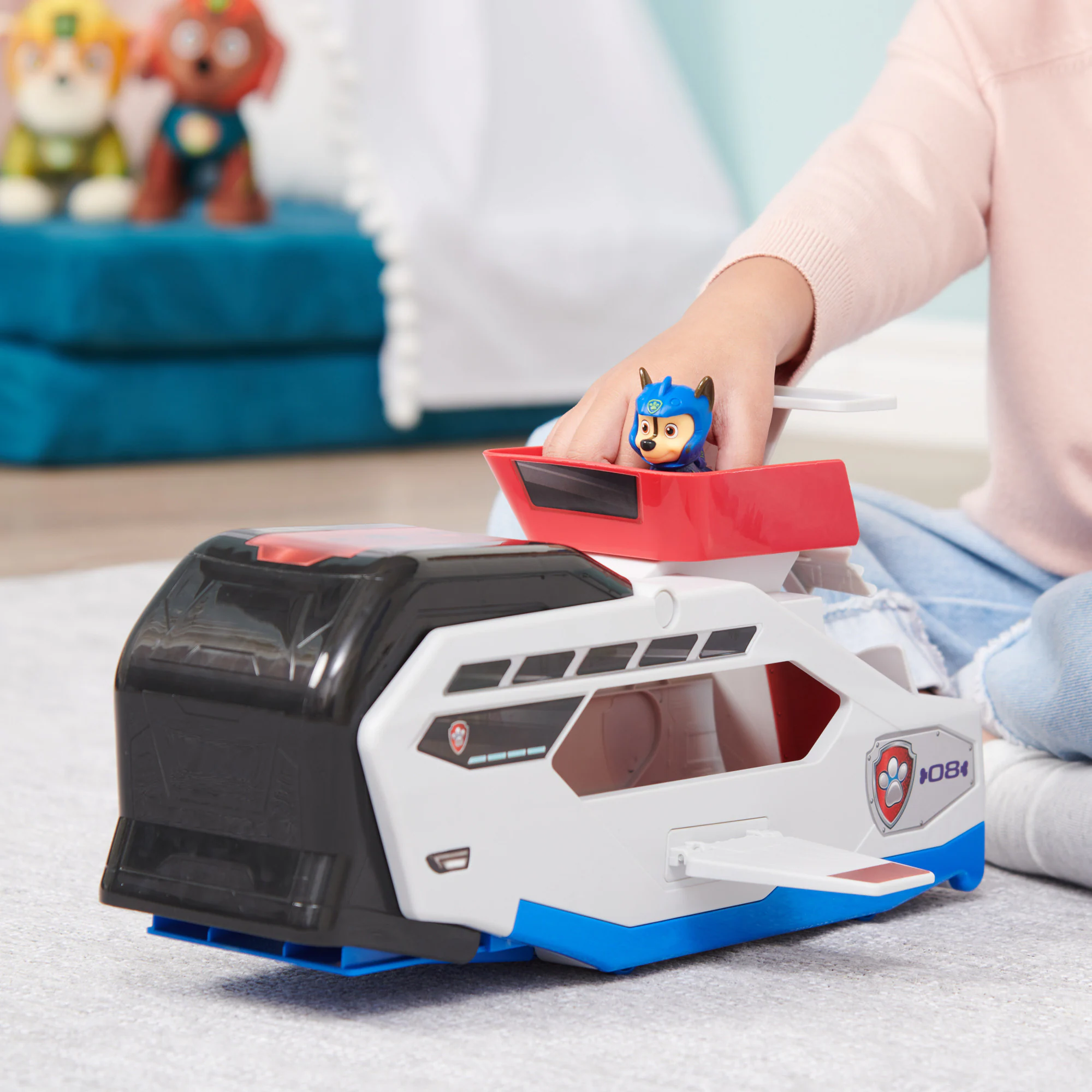Spin Master Spielfahrzeug Paw Patrol Aqua Pups - Whale Patroller