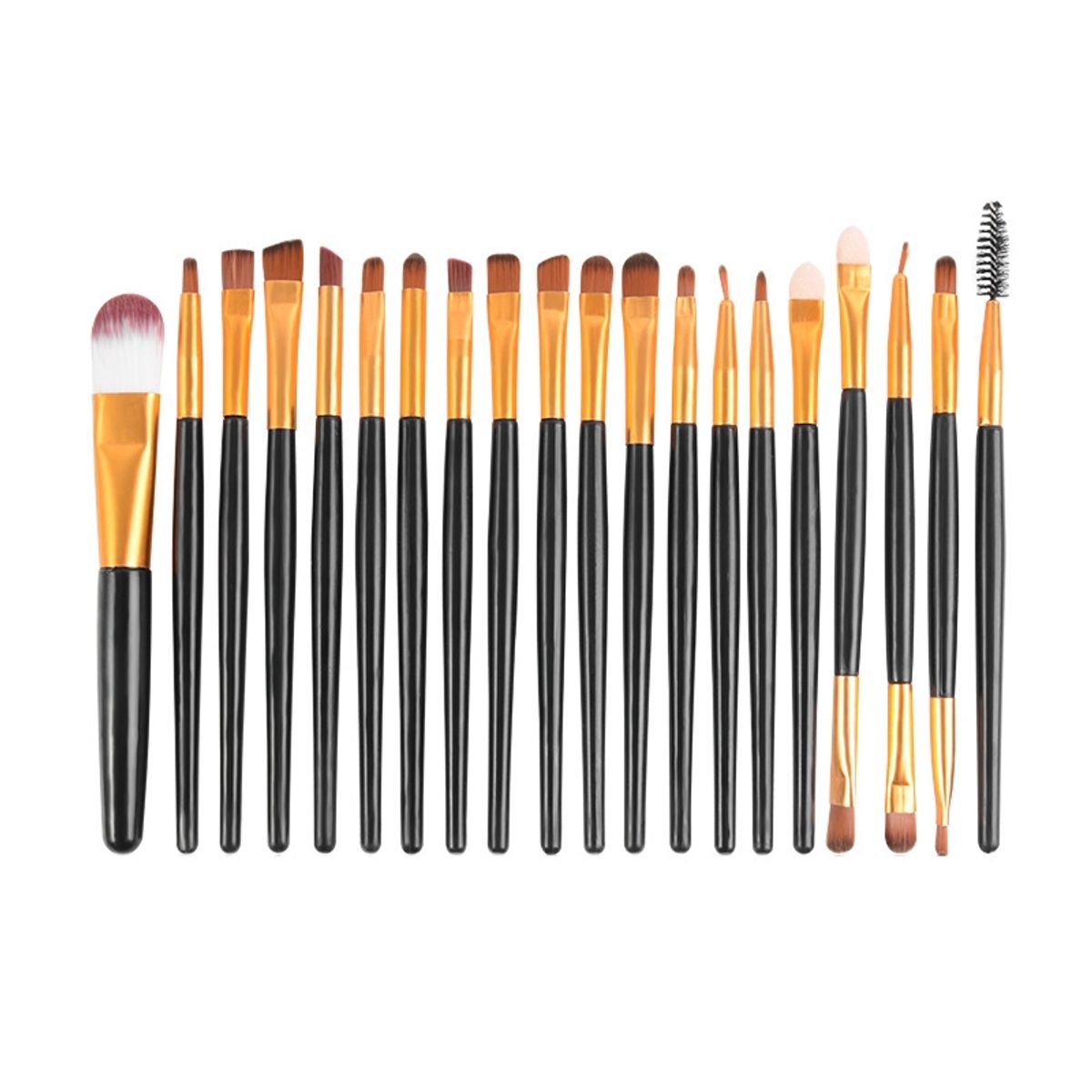 Pinselset Makeup Professionelles 20 Stk. Make Up Pinsel Set Kosmetikpinsel Neu