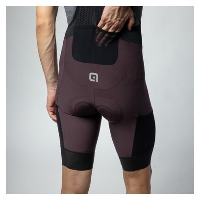 Cuissard à Bretelles Alé Stones Cargo Marron