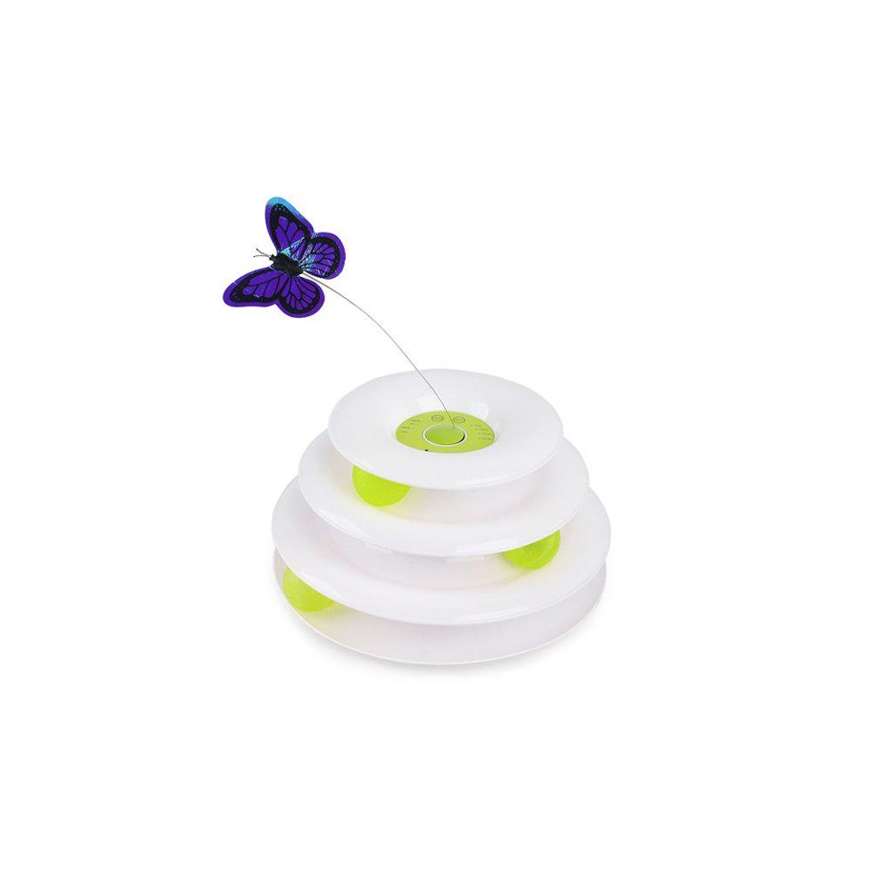 All For Paws - Interactive Tower Of Butterfly 25X25X14Cm
