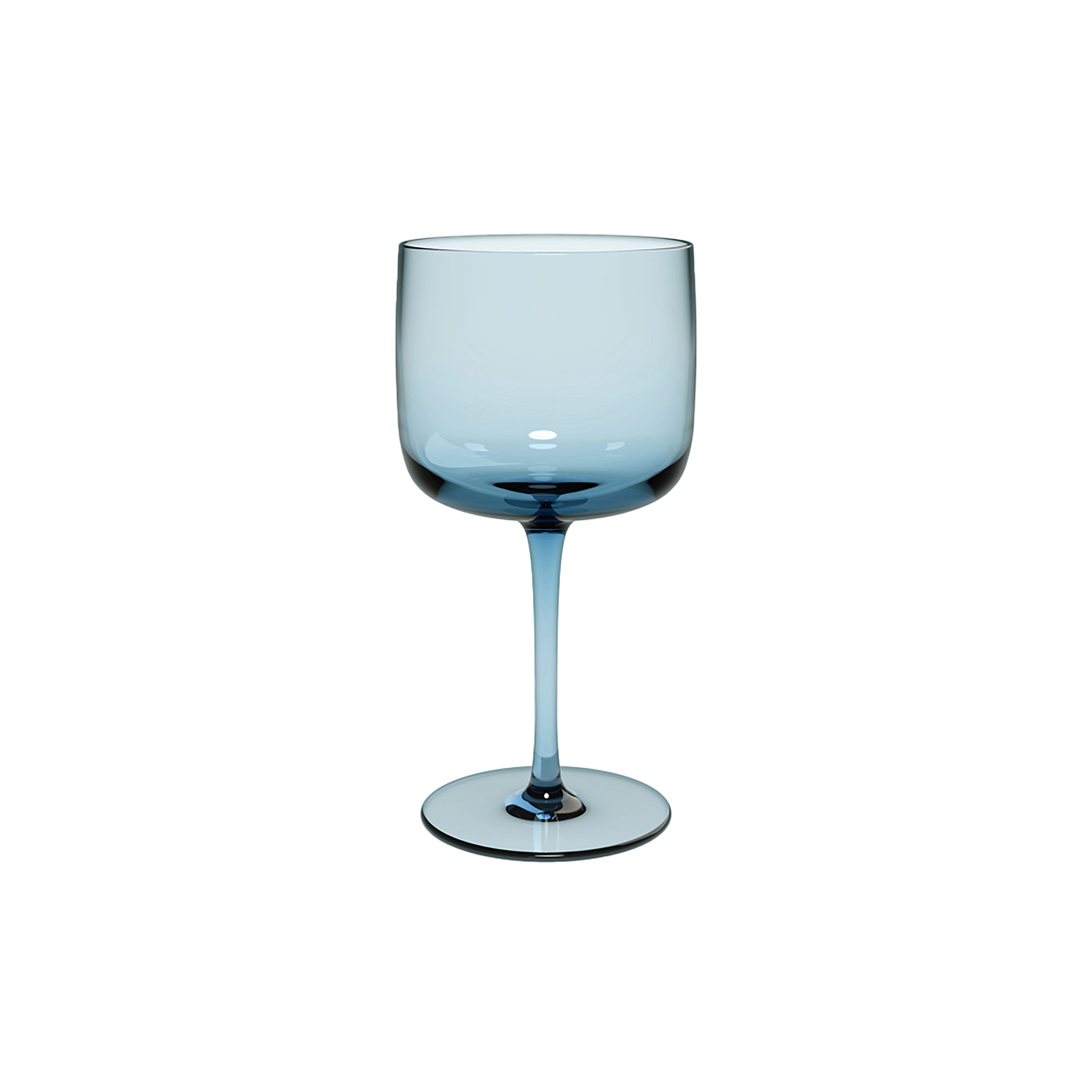 Like Glass Wine glass Blue, 6.8 oz, crystal glass