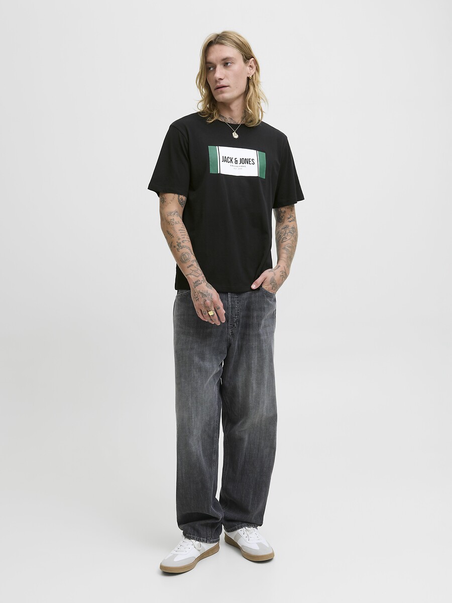 JACK & JONES<br>Camiseta de manga curta Hayato