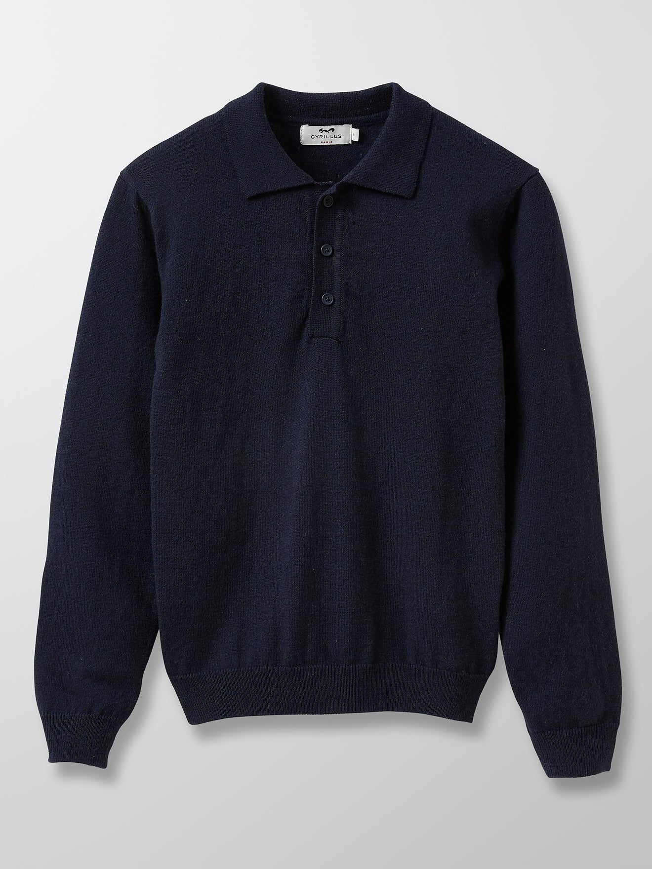 Pull col polo Garçon