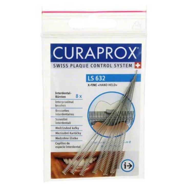 Curaprox LS 632 Interdentalbürste extra fein, 8 St