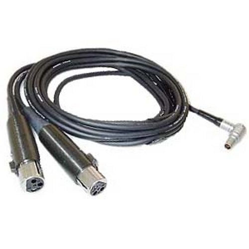 Shure PA720 5-pin LEMO - 2x XLR female 3.3m