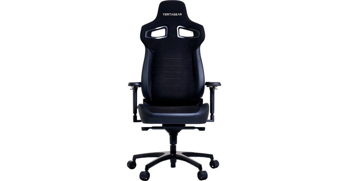 VertagearPL4800 gamestoel  (Zwart/carbon, ContourMax Lumbar, VertaAir, Hygennx)