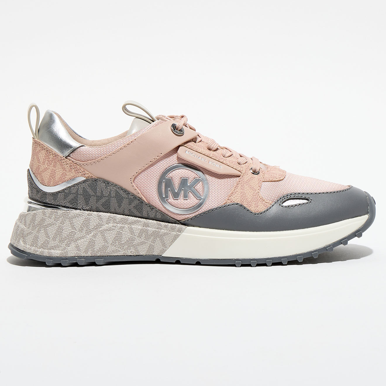 Michael Kors Chaussures Baskets Theo rose/gris