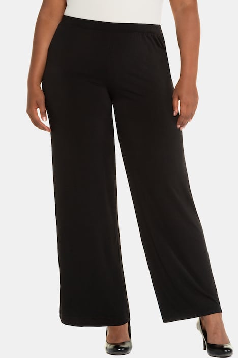 Jerseyhose, weites Bein, Elastikbund, bis Gr. 66/68