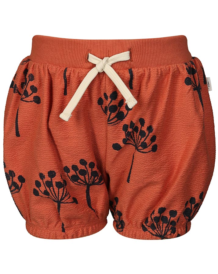 Shorts PURE – FLOWER in terracotta
