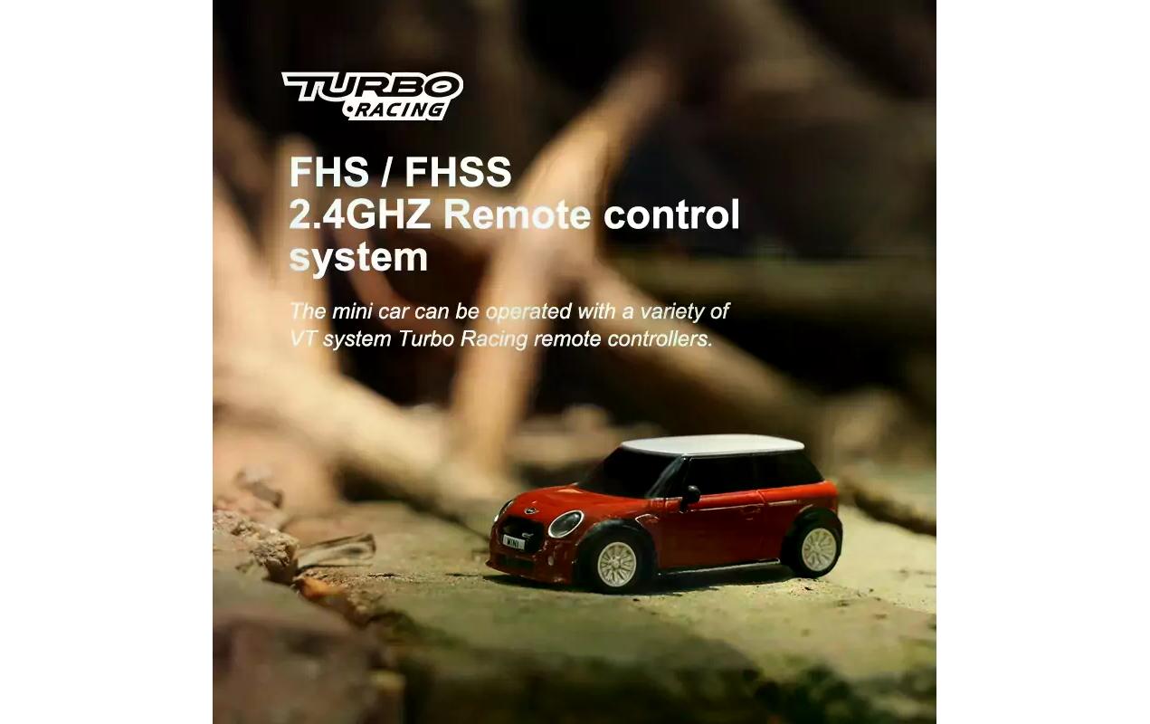 Mini Cooper TR01, RTR, 1:76Vollwertiges RC-Auto im micro Format
