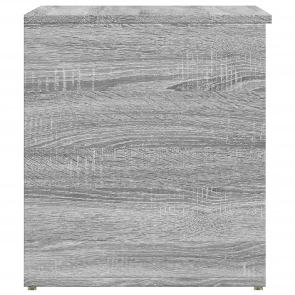 vidaXL Coffre Bois d'ingénierie sonoma gris