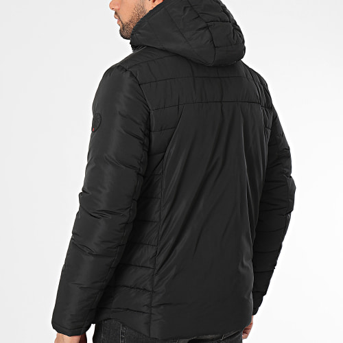 Doudoune Capuche Ruff Colors Noir