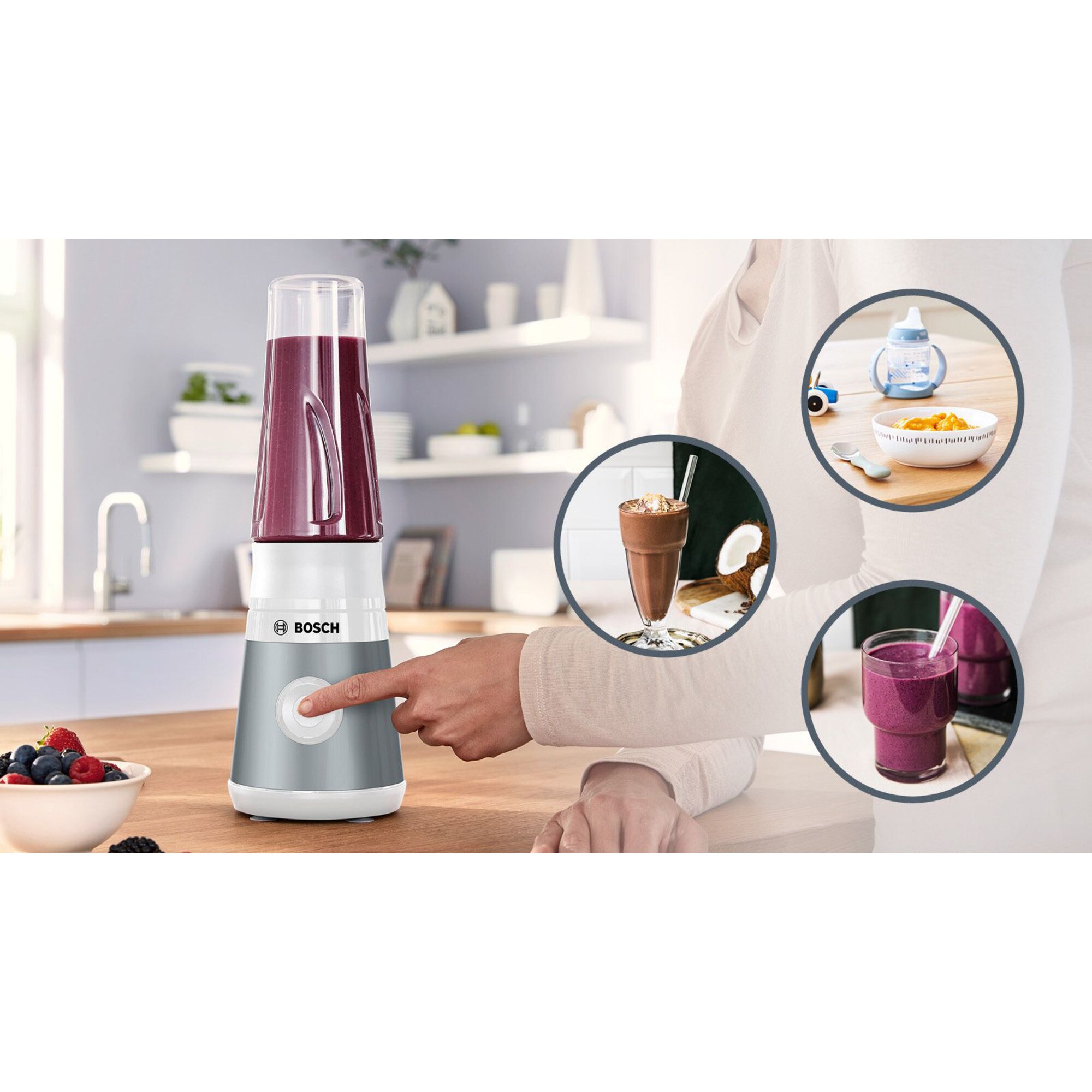 Bosch Standmixer Serie 2 Standmixer VitaPower MMB2111T