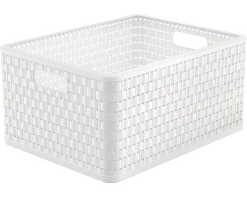 Landmand DIN A4 28l wit 43x33x21,5 cm