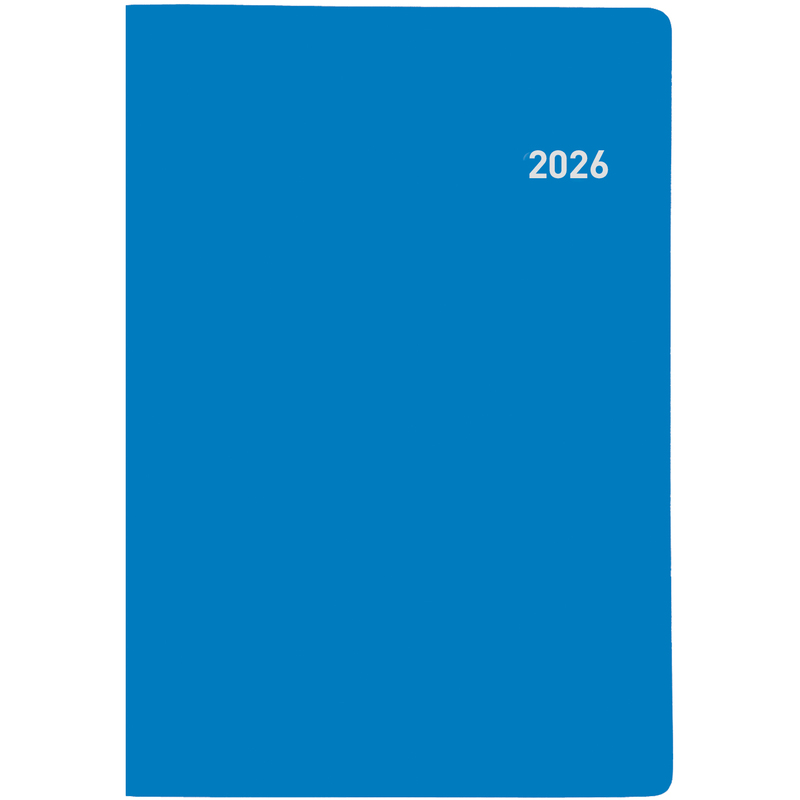 Biella Agenda 2026 Istanbul, Ladyplaner, 1 Monat / 2 Seiten, blau