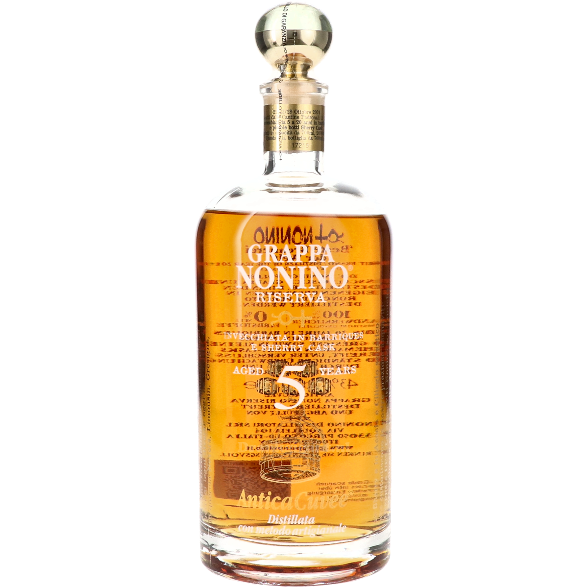 Nonino Antica Cuvee 5 Year Riserva 70 cl