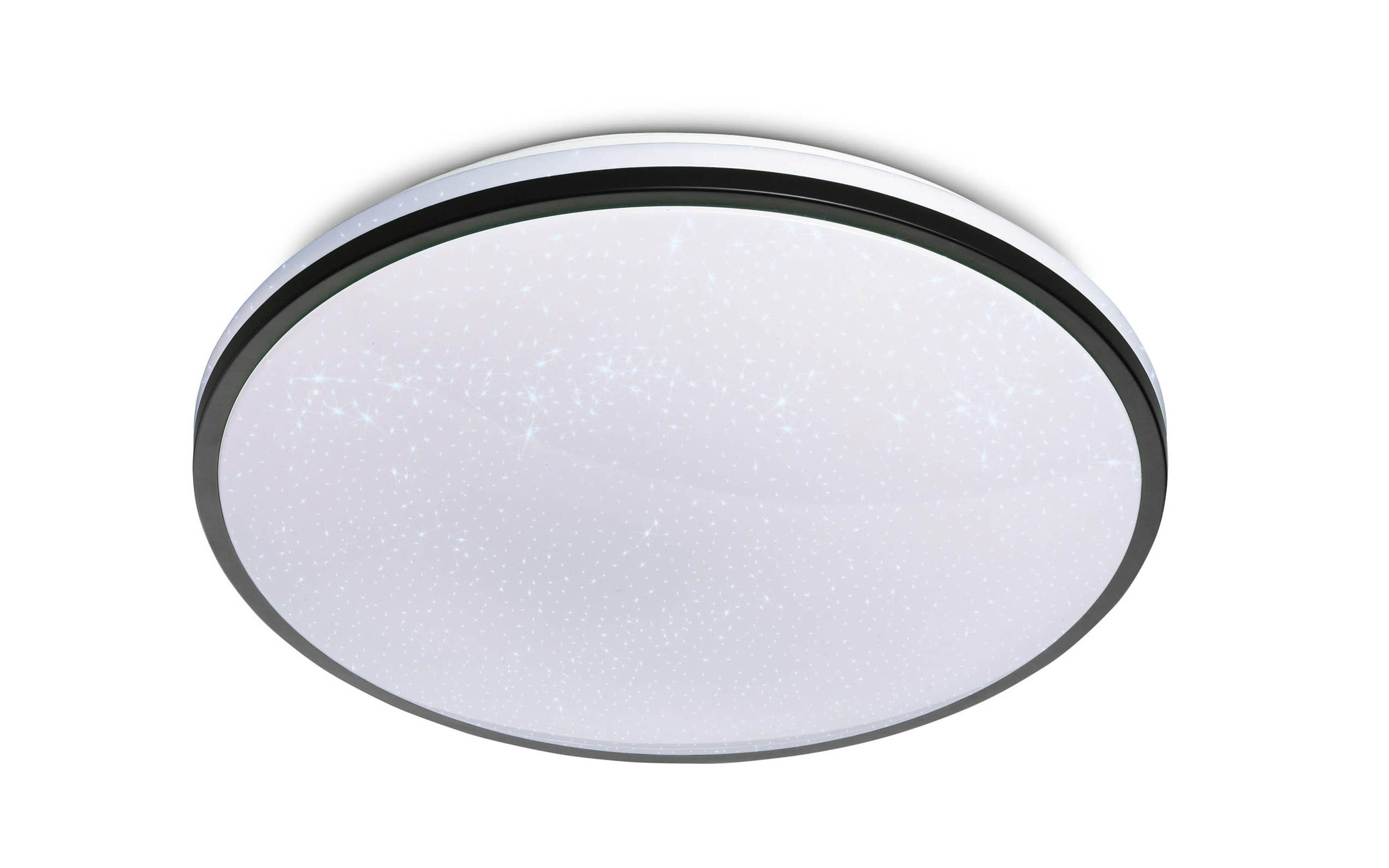 LED-Deckenleuchte Anna CCT, schwarz/weiß, 49 cm