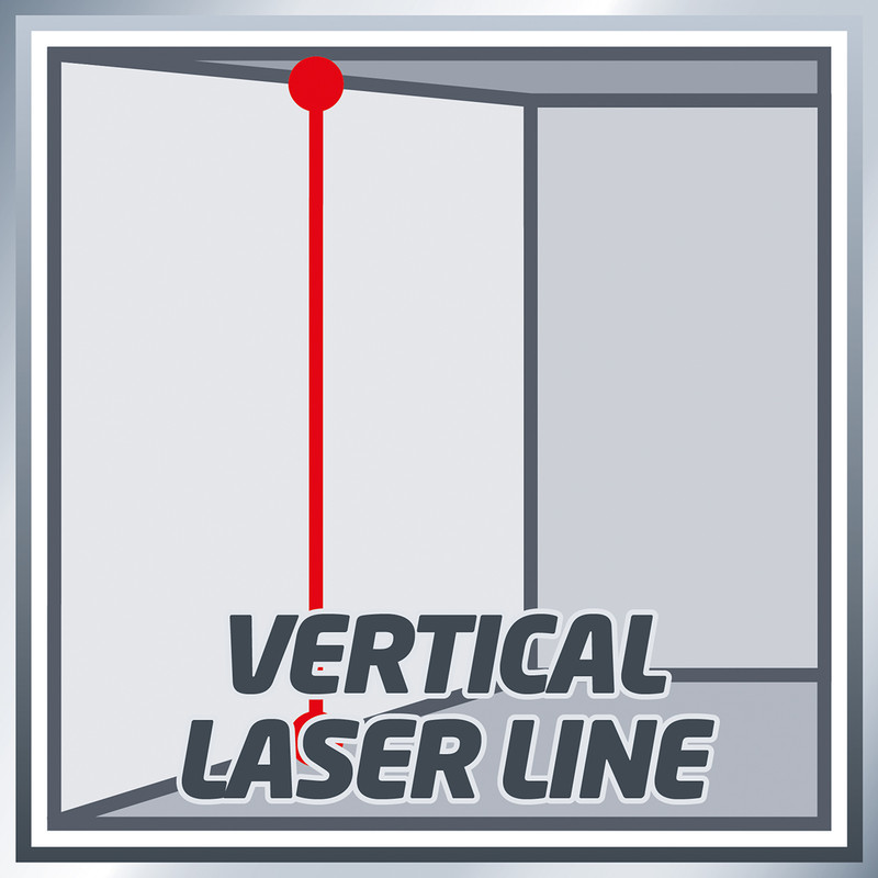 Einhell TE-LL 360° graden kruislijnlaser Rood