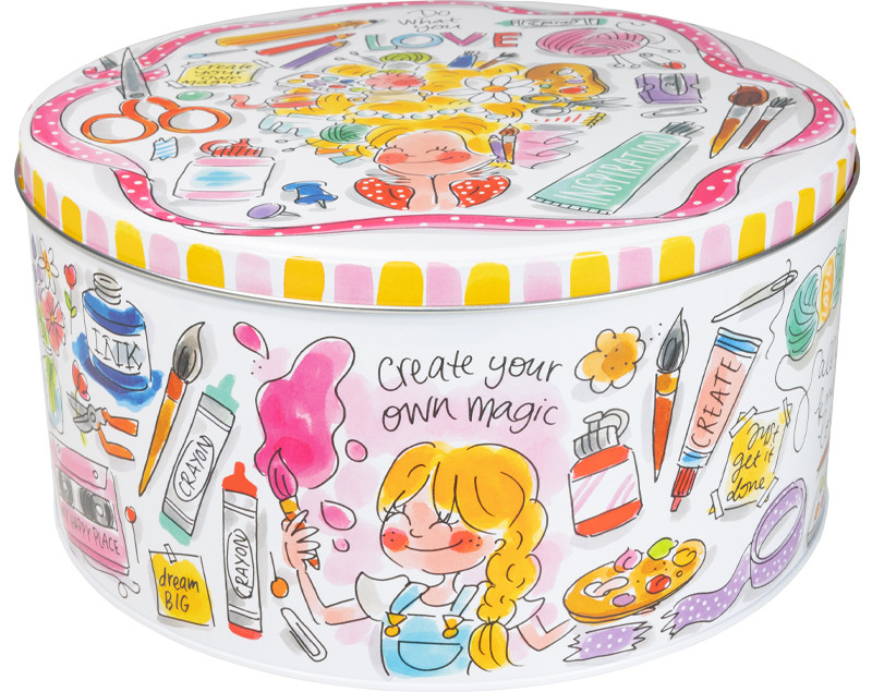 Rond blik 24cm Creativity