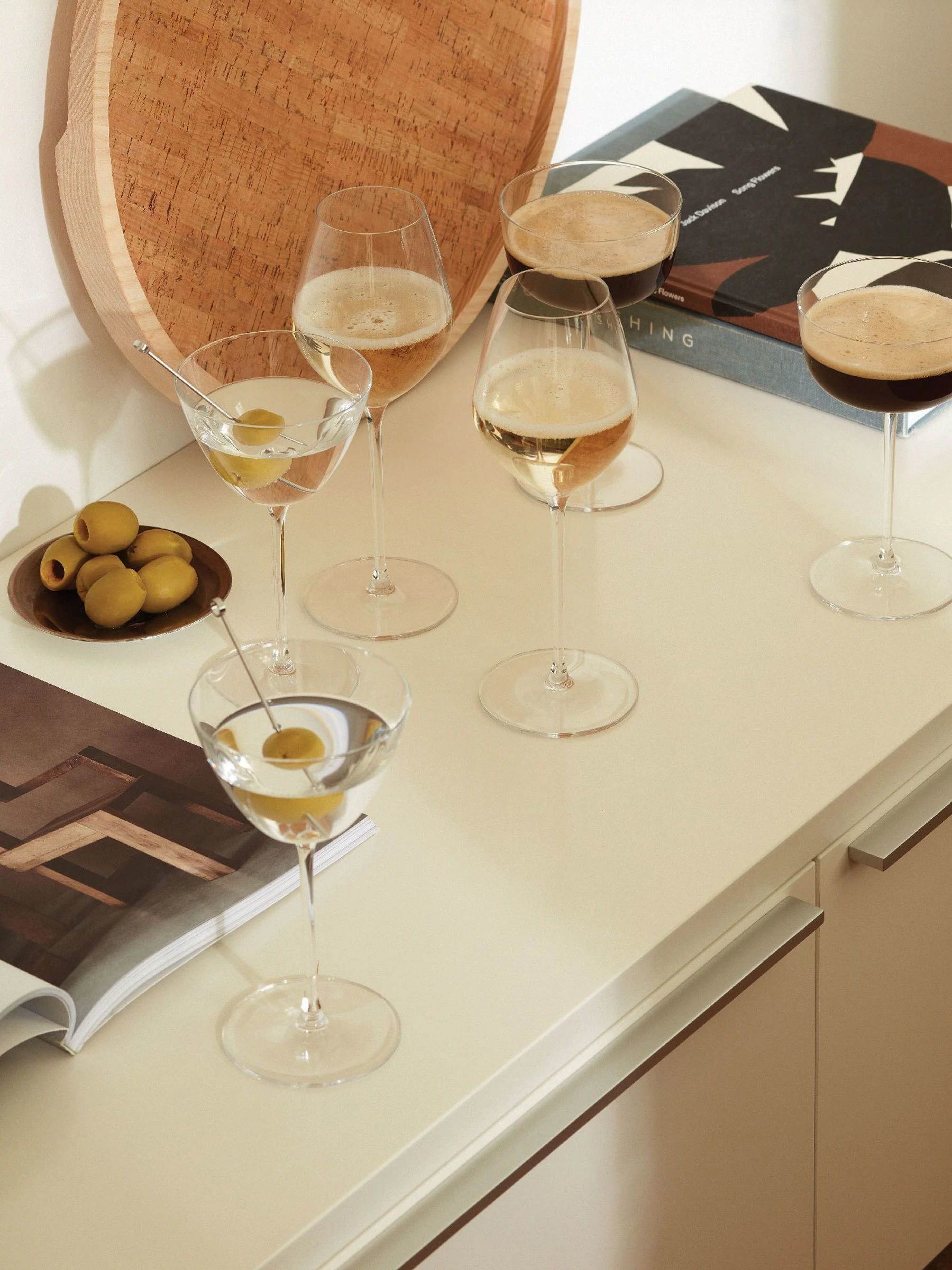 LSA International Borough set van 240ml cocktailglazen