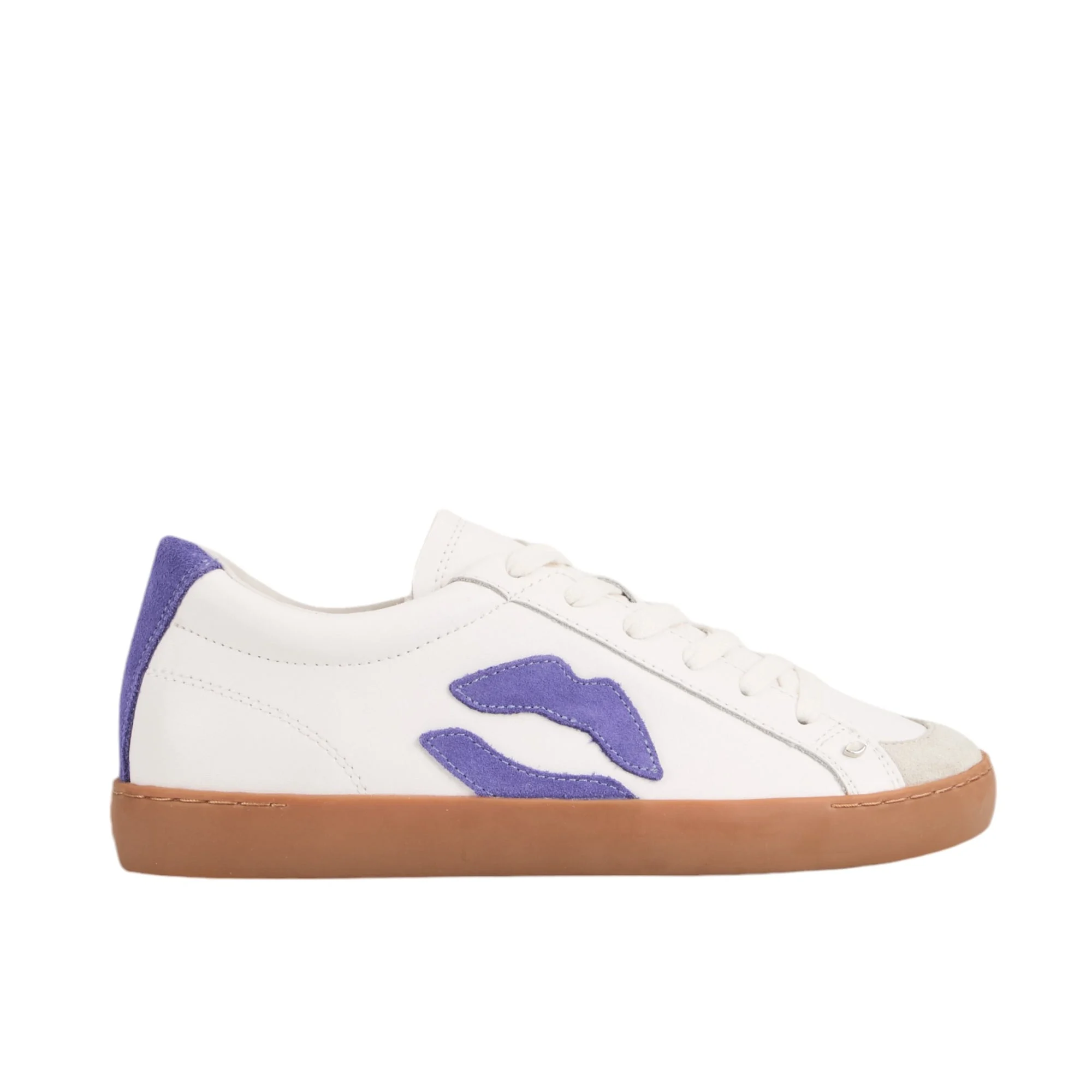 COLETTE VIOLET - Sneakers en cuir | Blanc