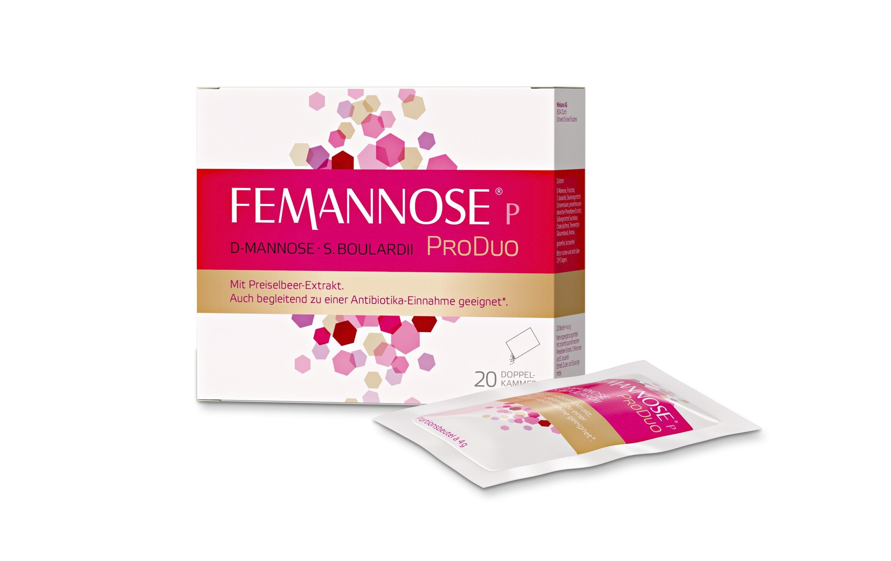 FEMANNOSE P ProDuo<br>20 Stück, Beutel, Pulver