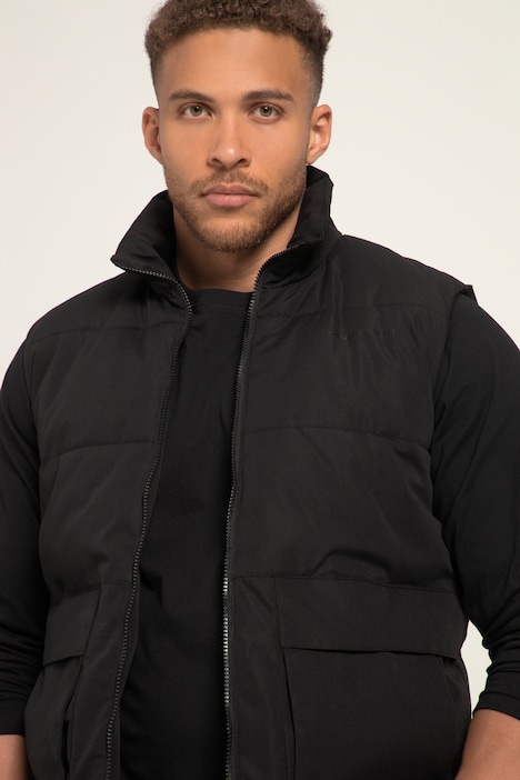 STHUGE Steppweste, Outdoor, Stehkragen, Zipper, bis 8 XL