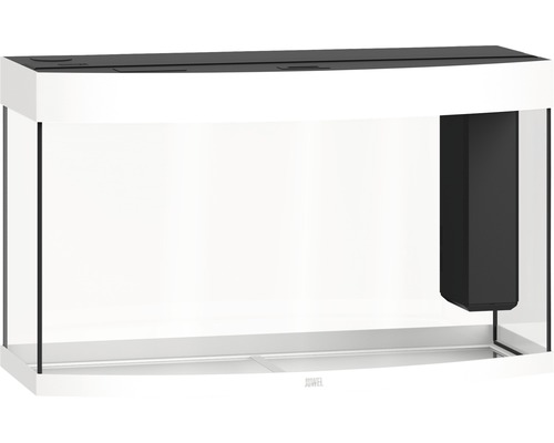JUWEL Vision 180 aquarium met LED-verlichting, verwarming, filter, zonder kast, wit