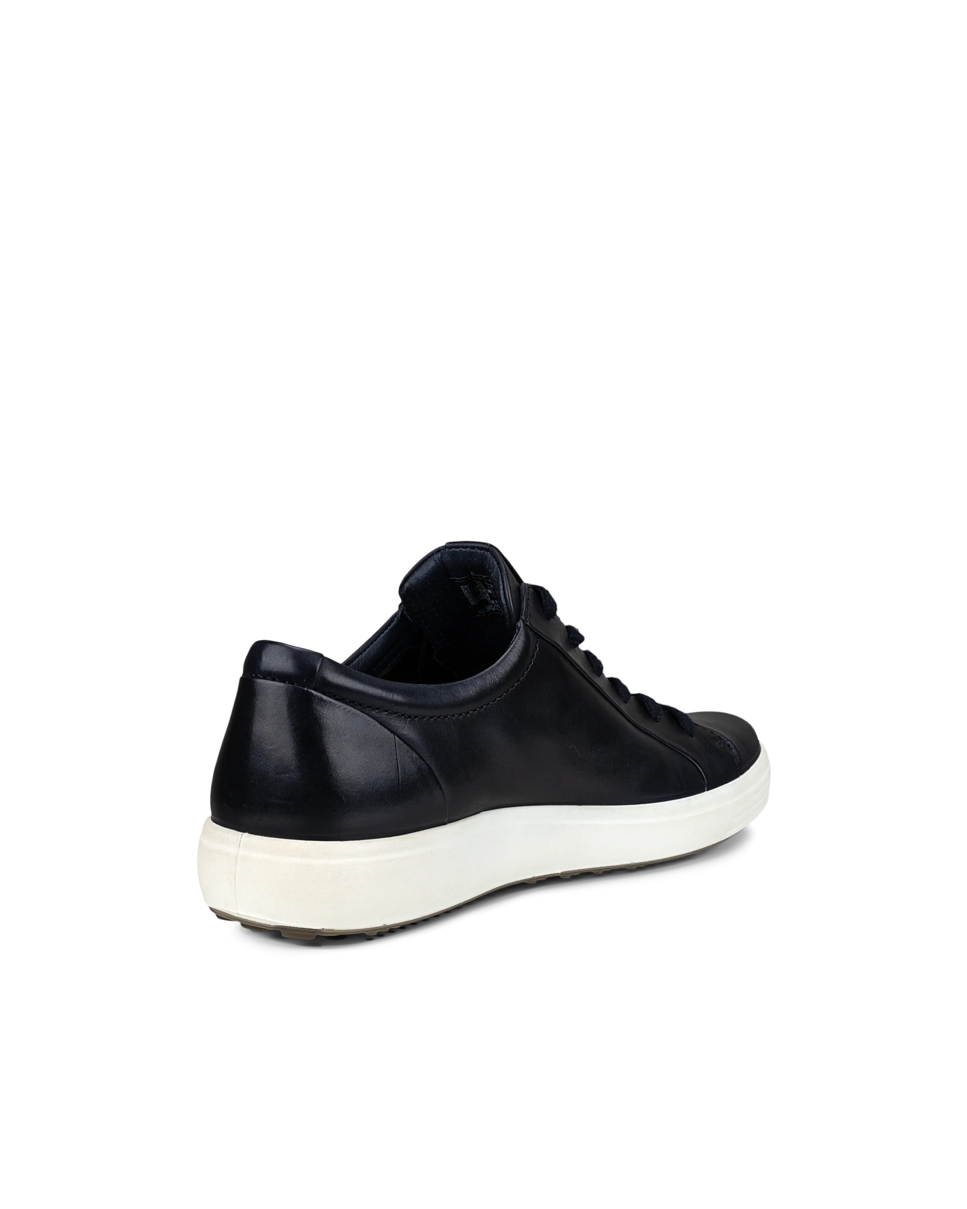 ECCO SOFT 7 M Herren Ledersneaker Marineblau