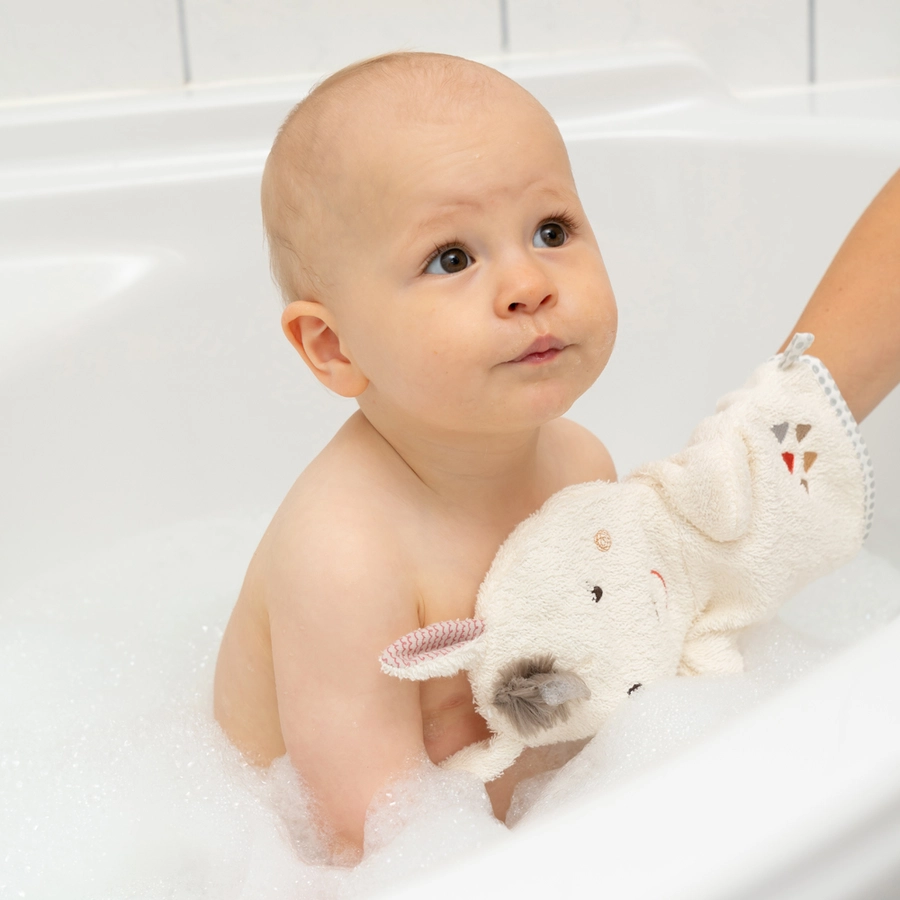 fehn® Waschhandschuh Lama Peru