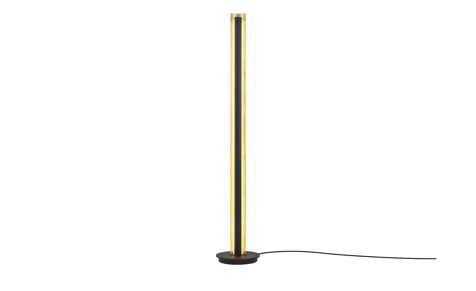 Trio LED-Stehleuchte, Schwarz / goldfarben