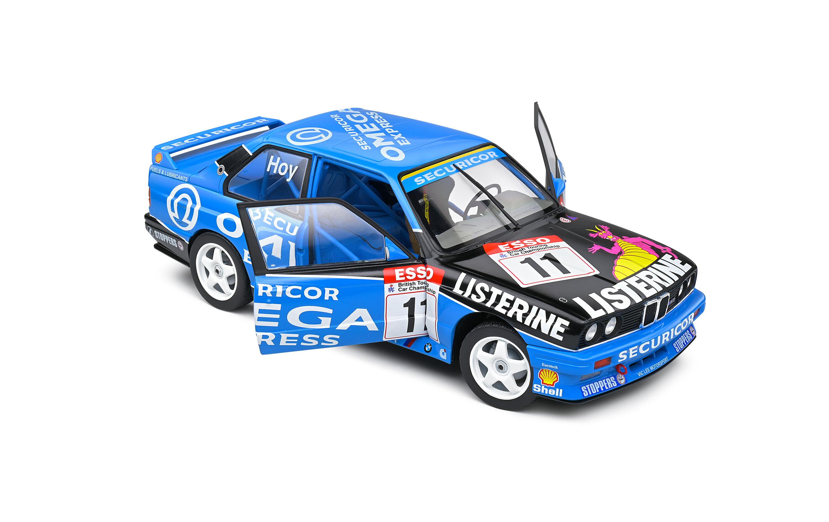 Rennwagen BMW E30 M3 BTCC 1991, 1:18Detailgetreues Modellauto für Sammler im Massstab 1:18