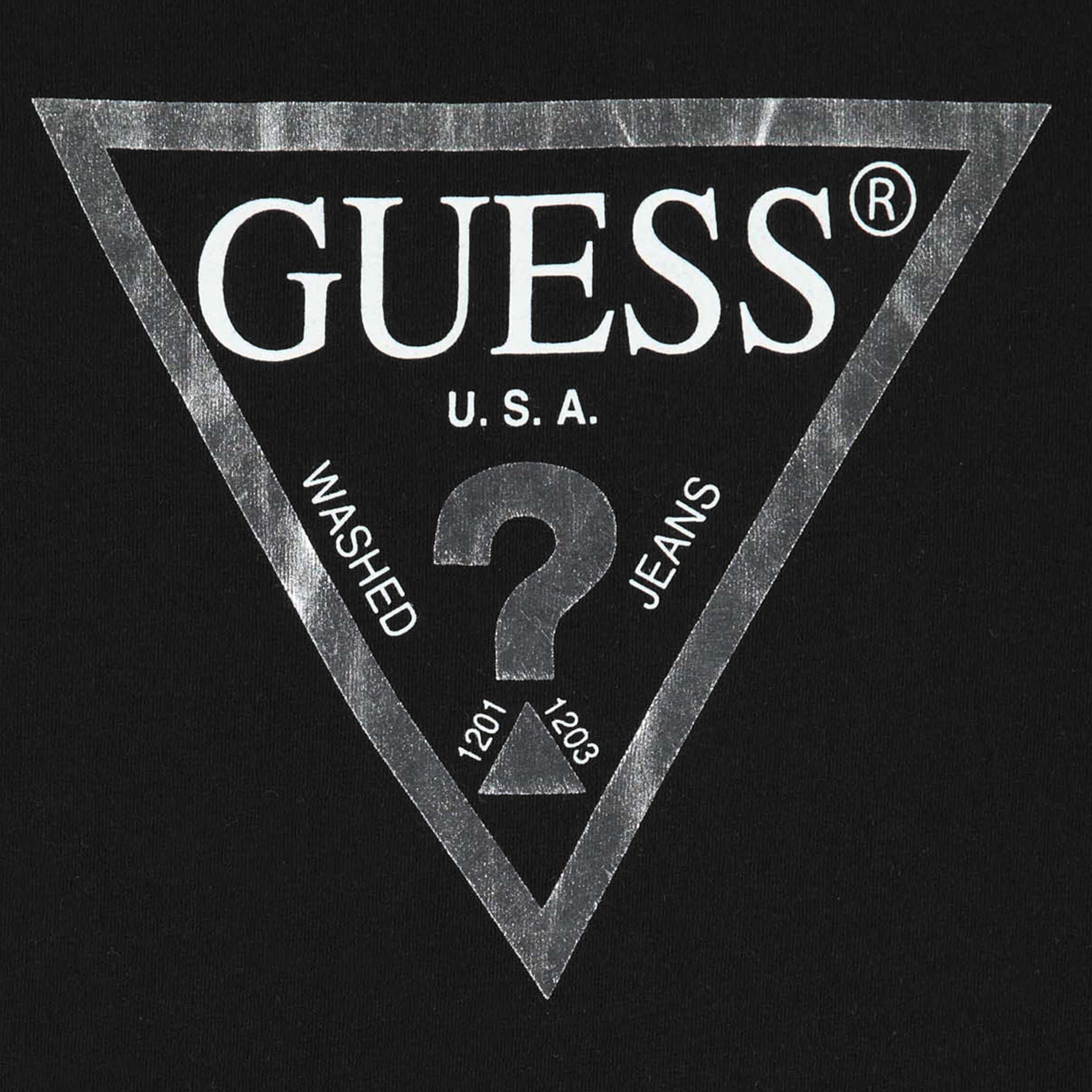 Guess Girls Core Logo T Shirt