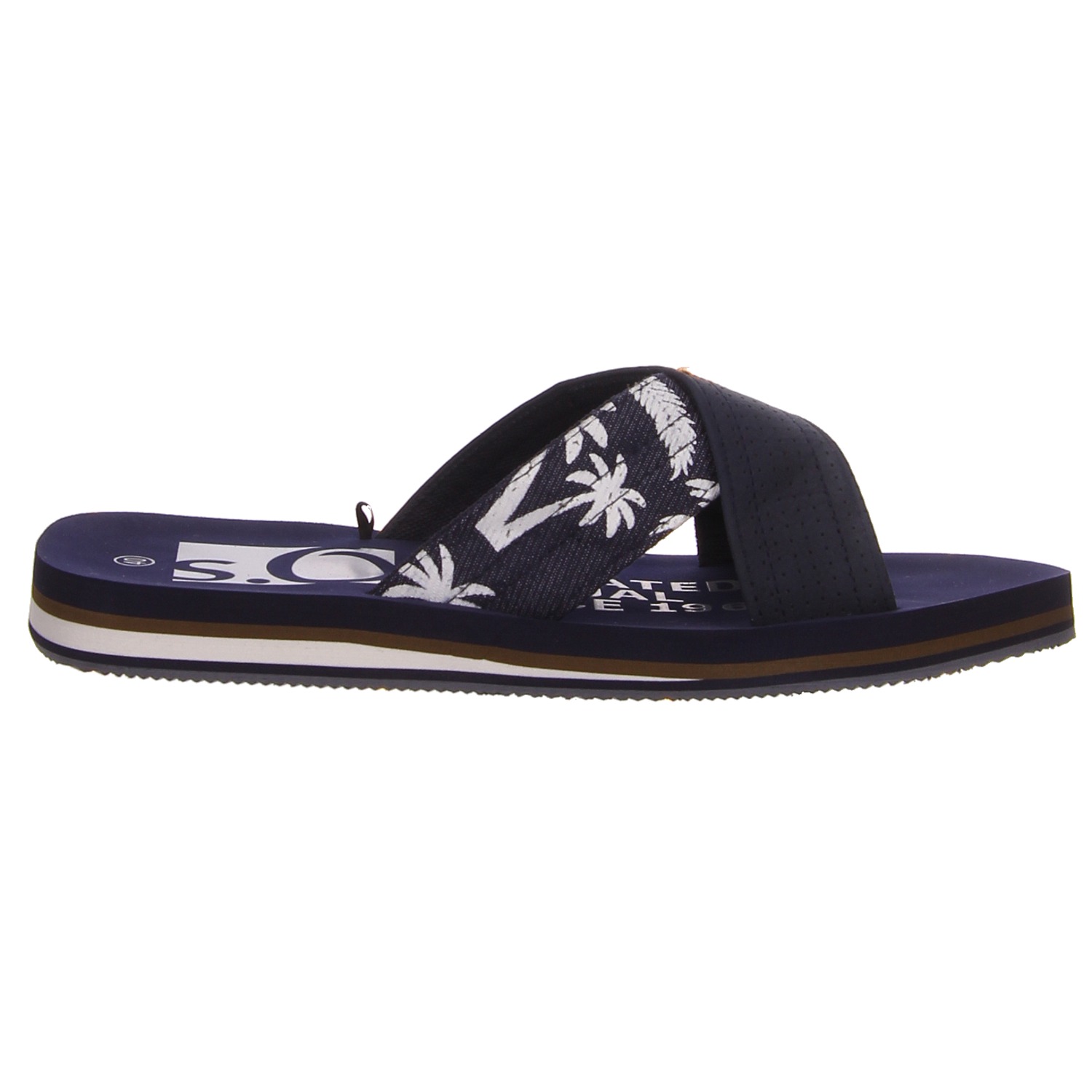 s.Oliver Pantoletten navy blau
