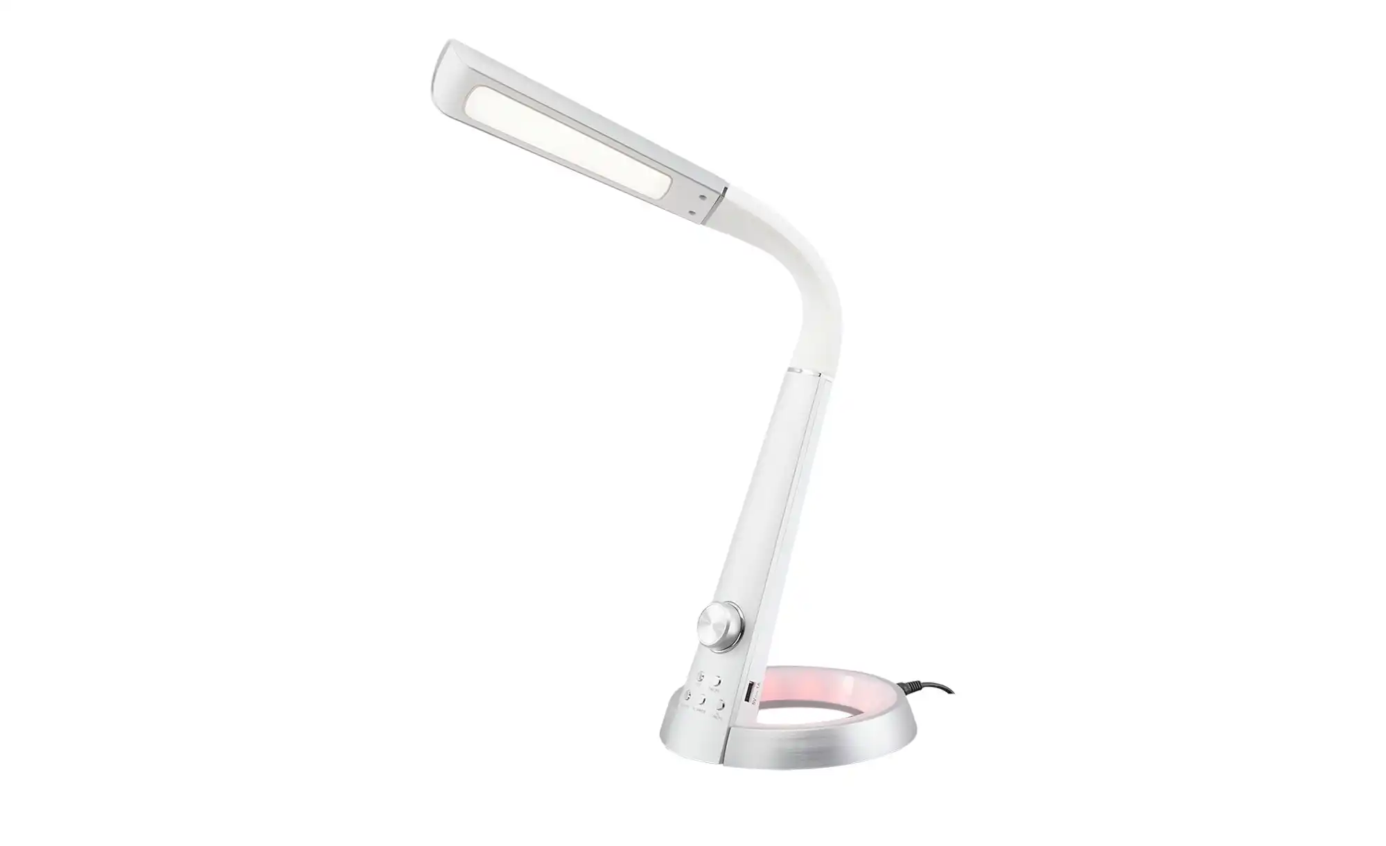 Meisterleuchten LED-Tischleuchte, weiß mit Funktion