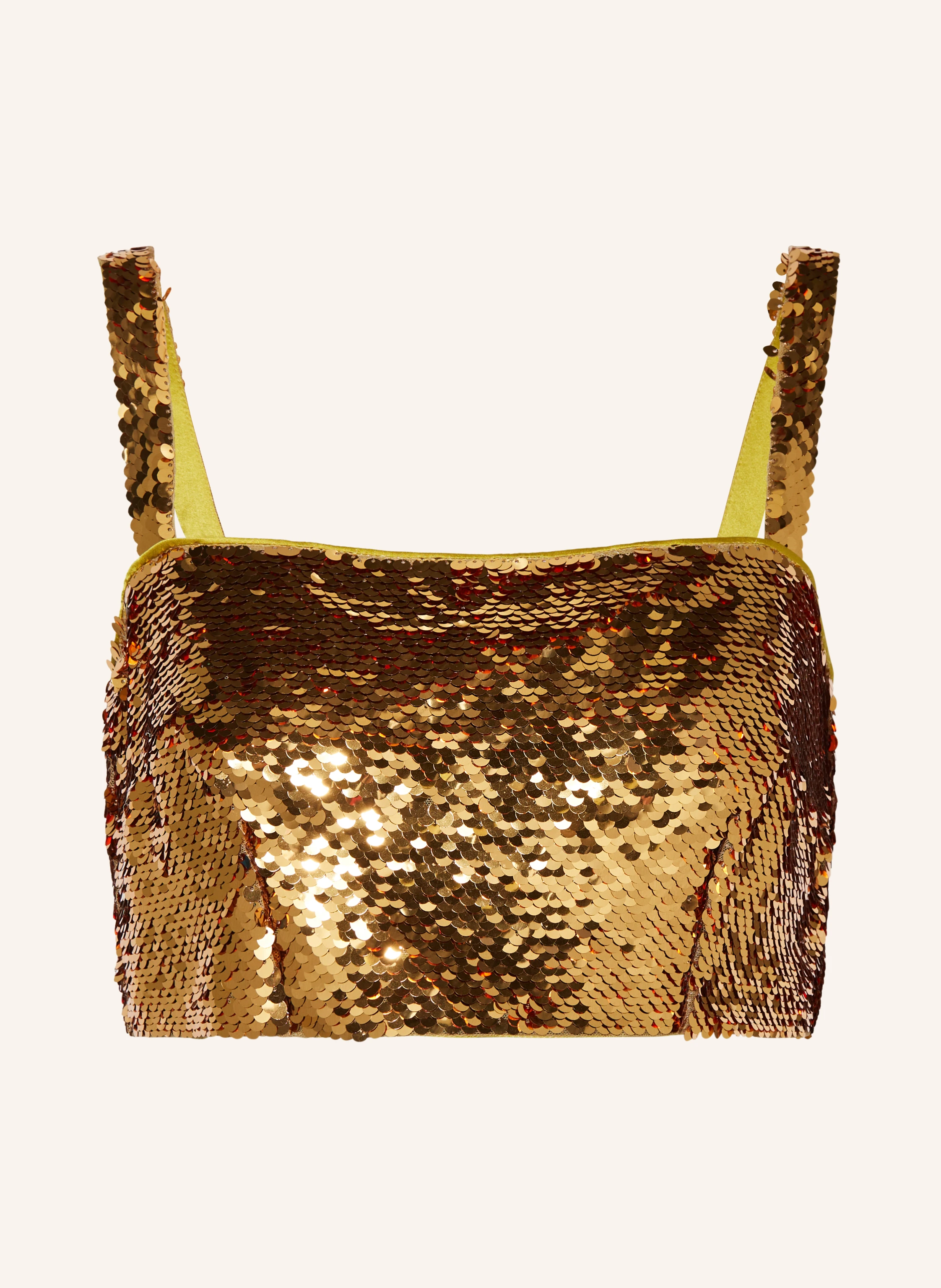 DOLCE & GABBANA Cropped-Top mit Pailletten