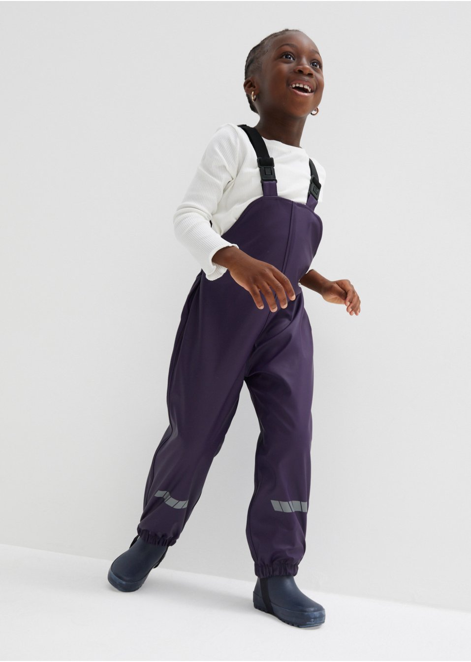 Pantalon salopette imperméable thermo enfant