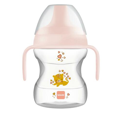 Tasse d'apprentissage avec poignées 6m 190ml Coloris Aléatoire - MAM