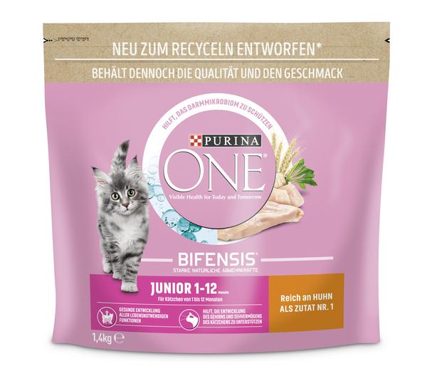 PURINA ONE® Trockenfutter für Katzen Junior,