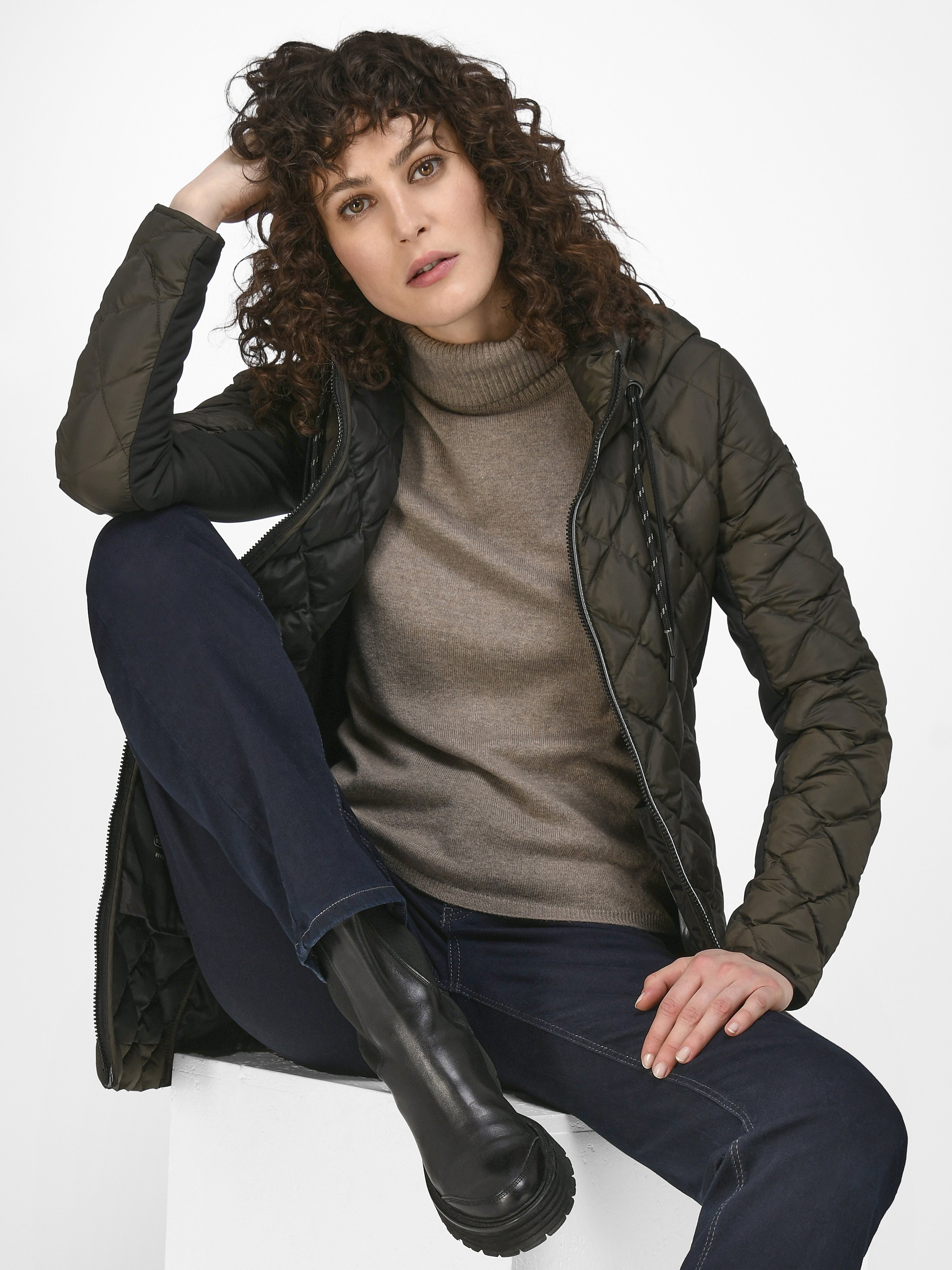 Long-Steppjacke