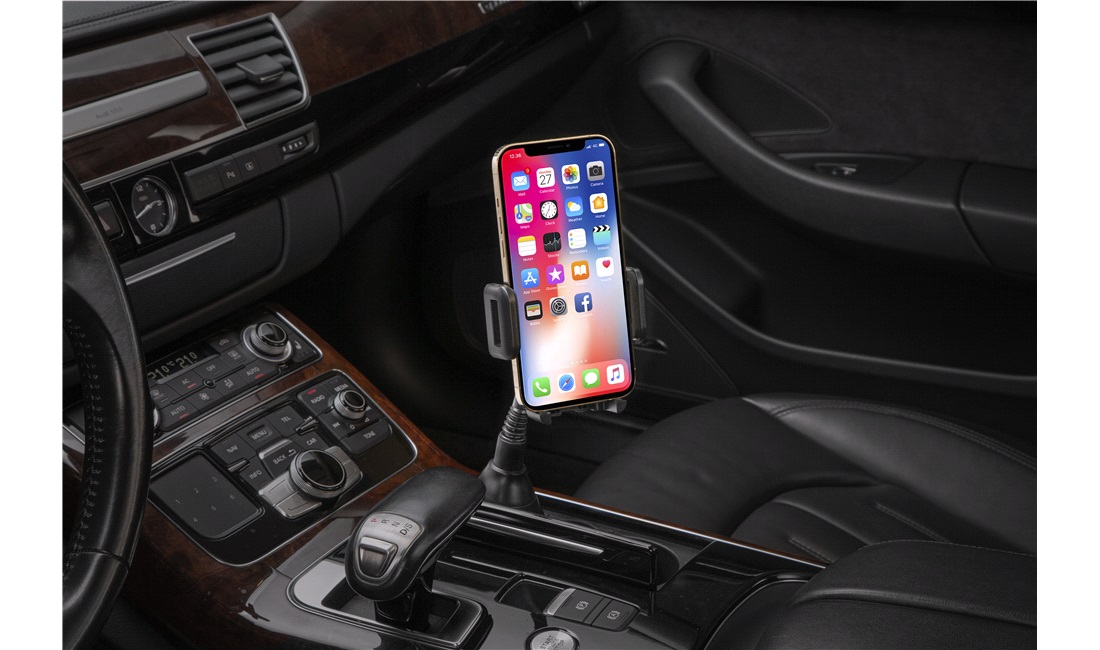 Mobilholder med svanehals til kopholder