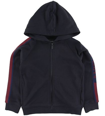 Emporio Armani Cardigan m. H?tte - Navy m. R?d