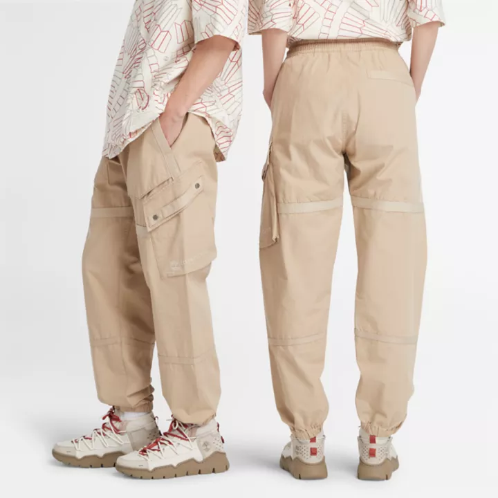 Pantalon cargo Earthkeepers by Raeburn unisexe en beige
