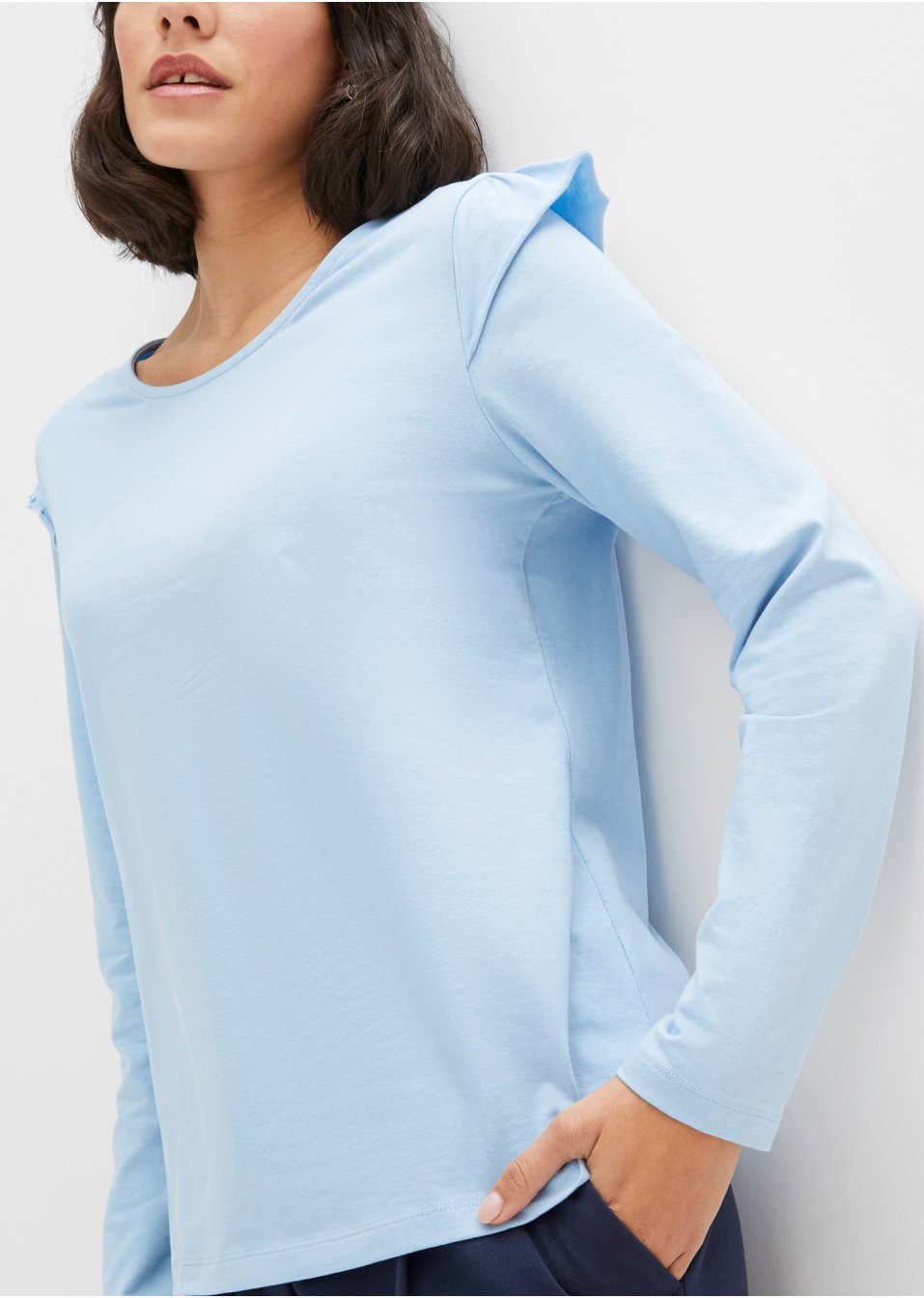 T-shirt à ruchés