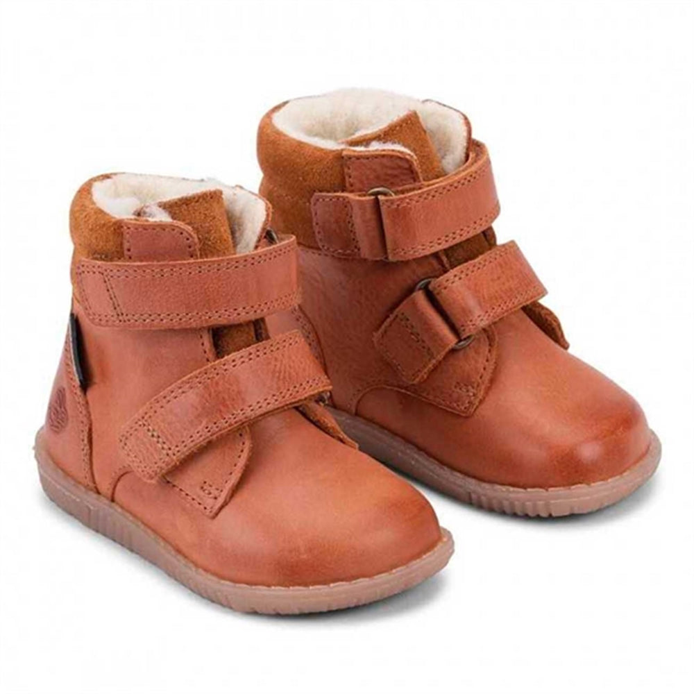 Rabbit Støvler Velcro Tan - Bundgaard → Luksusbaby.dk