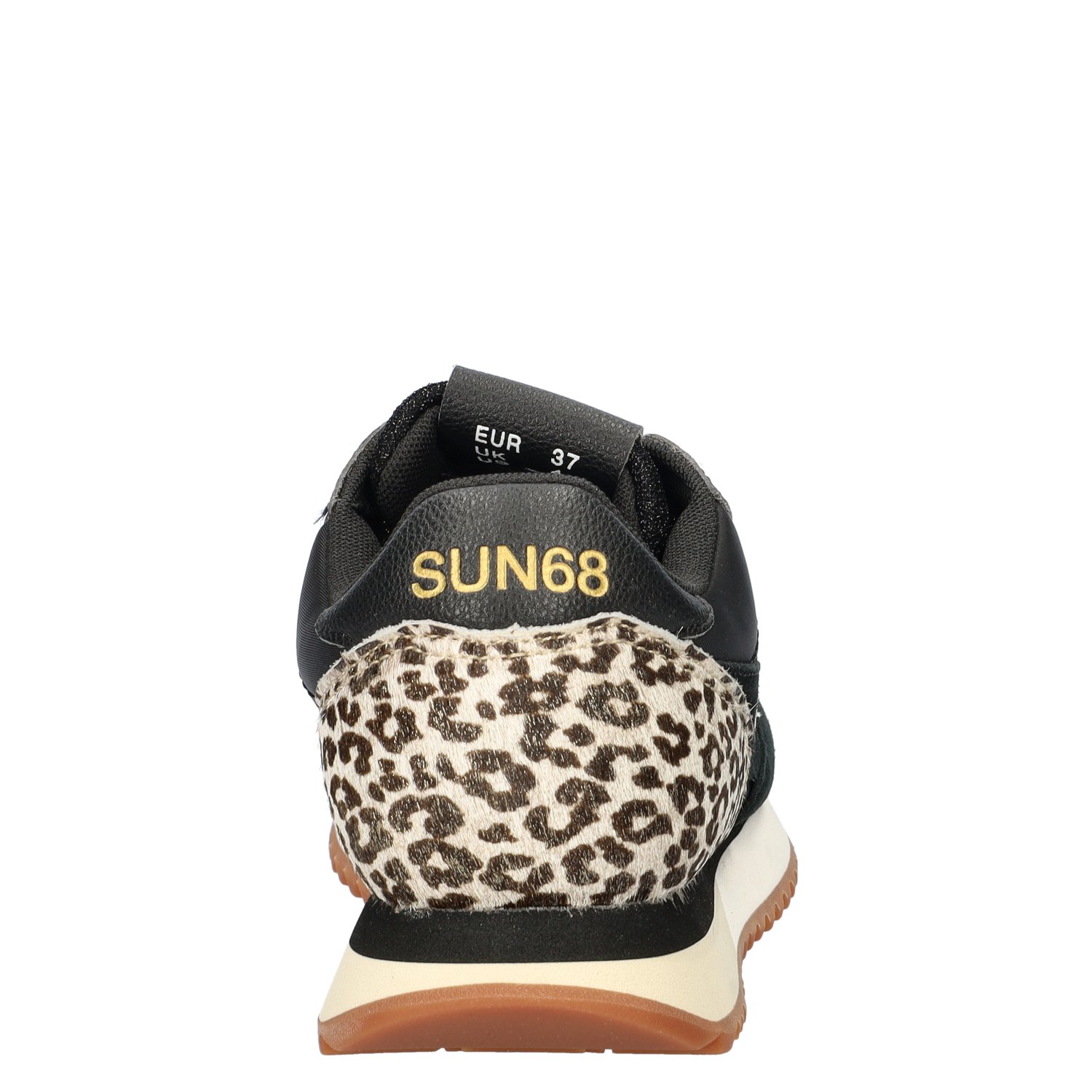 Sun 68 Stargirl Animal dames sneaker Sun ’68 Zwart