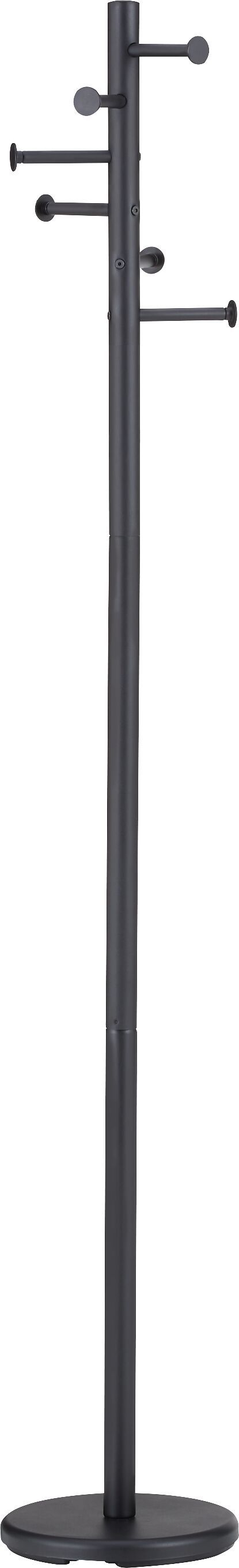 YOMMA Kleiderständer - Schwarz / B: 28.0 cm x T: 28.0 cm x H: 182.0 cm