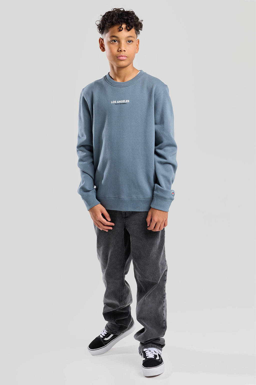 America Today sweater blauw