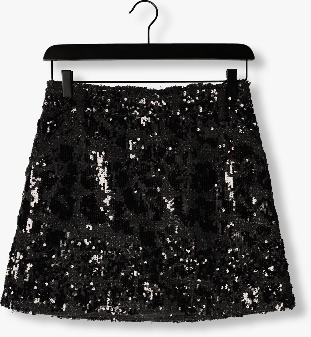 zwarte second female minirok flakes skirt